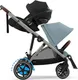 Миниатюра изображения товара Детская прогулочная коляска Cybex e-Gazelle (Stormy Blue)
