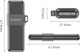 Миниатюра изображения товара USB flash накопитель Orico USSD-X-C256G-GY-BP