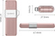 Миниатюра изображения товара USB flash накопитель Orico USSD-X-C256G-RG-BP