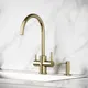 Миниатюра изображения товара Смеситель Sancos Taper SC4012BG (брашированное золото)