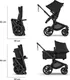 Миниатюра изображения товара Детская универсальная коляска Bugaboo Fox5 Renew Complete (Graphite/Moon Grey)
