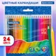 Миниатюра изображения товара Набор цветных карандашей Brauberg 182068 (24цв)