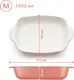 Миниатюра изображения товара Форма для запекания Pragma Bolga BD27x16х5-RD
