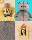 Миниатюра изображения товара Мягкая игрушка Budi Basa Кот Басик в футболке Гусик в маске для плавания / Кs60-04