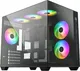 Миниатюра изображения товара Корпус для компьютера ID-Cooling VIEW 500 ARGB (без БП, черный)