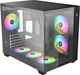 Миниатюра изображения товара Корпус для компьютера ID-Cooling VIEW 500 ARGB (без БП, черный)