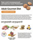 Миниатюра изображения товара Набор кормов для кошек ProBalance Gourmet Diet (1.8кг+28х85г)