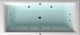 Миниатюра изображения товара Ванна акриловая Whirlpool Easy-H Model-C 170x75 / B168001005H (белый, с гидромассажем)