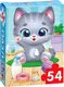 Миниатюра изображения товара Пазл Puzzle Time Радостный котик / 6880857 (54эл)