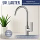 Миниатюра изображения товара Мойка кухонная со смесителем Saniteco 4848 + Loop 21CK7617C (с сифоном, дозатором и коландером)