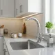 Миниатюра изображения товара Мойка кухонная со смесителем Saniteco 6050 + Key 21АМ611931 (с сифоном, дозатором и коландером)