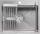 Миниатюра изображения товара Мойка кухонная со смесителем Saniteco 6050 + Forma 21FM519F (с сифоном, дозатором и коландером)