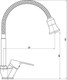 Миниатюра изображения товара Мойка кухонная со смесителем Saniteco 6050 + Forma 21FM519F (с сифоном, дозатором и коландером)