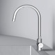 Миниатюра изображения товара Мойка кухонная со смесителем Saniteco 4848 + X-Joy S F85B07700 (с сифоном, дозатором и коландером)