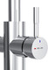 Миниатюра изображения товара Мойка кухонная со смесителем Saniteco 4848 + X-Joy S F85B07700 (с сифоном, дозатором и коландером)