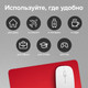 Миниатюра изображения товара Коврик для мыши Sonnen Red / 513306