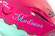 Миниатюра изображения товара Мотошлем Roqvi Quinn (XL, розовый/голубой глянцевый)