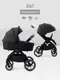Миниатюра изображения товара Детская универсальная коляска Happy Baby Kidlander 2 в 1 (dark brown)