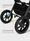 Миниатюра изображения товара Детская универсальная коляска MOWbaby Zoom 3в1 RA087 (Silver Black 2025)