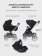 Миниатюра изображения товара Детская универсальная коляска MOWbaby Zoom 3в1 RA087 (Silver Black 2025)