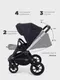 Миниатюра изображения товара Детская универсальная коляска MOWbaby Zoom 3в1 RA087 (Silver Black 2025)