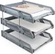 Миниатюра изображения товара Лоток для бумаг Darvish DV-16285GR (серый)