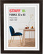 Миниатюра изображения товара Рамка Staff Style 30x40 / 391340 (венге)