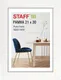 Миниатюра изображения товара Рамка Staff Style 21x30 / 391337 (белый)