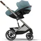Миниатюра изображения товара Детская прогулочная коляска Cybex Balios S Lux (Stormy Blue)