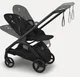 Миниатюра изображения товара Детская прогулочная коляска Bugaboo Dragonfly complete (Black/Dusty Pink Plus)