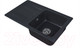 Миниатюра изображения товара Мойка кухонная БелЭворс Styl R (черный)