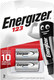 Миниатюра изображения товара Комплект батареек Energizer CR123 2BP (2шт)