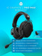 Миниатюра изображения товара Наушники-гарнитура IO by Red Square Graphite 2 Pro Max Wireless / io372 (черный)