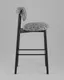 Миниатюра изображения товара Стул барный Stool Group Брэнан / MT12085-19 BL (черно-белый/черный)