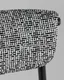 Миниатюра изображения товара Стул барный Stool Group Брэнан / MT12085-19 BL (черно-белый/черный)