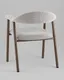 Миниатюра изображения товара Стул Stool Group Тоуф / Vida QY016-14 (букле серый)