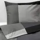 Миниатюра изображения товара Пододеяльник с наволочками Ikea Brunkrissla / 305.645.83 (черный)