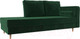 Миниатюра изображения товара Тахта Лига Диванов Прайм правый / 100875 (велюр зеленый)