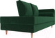 Миниатюра изображения товара Тахта Лига Диванов Прайм правый / 100875 (велюр зеленый)