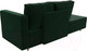 Миниатюра изображения товара Тахта Лига Диванов Прайм правый / 100875 (велюр зеленый)