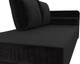 Миниатюра изображения товара Тахта Лига Диванов Прайм правый / 100879 (велюр черный)