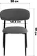 Миниатюра изображения товара Стул Stool Group Килиан / LV-113-Tw694-01 (рогожка светло-зеленый)