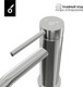 Миниатюра изображения товара Комплект смесителей Oliveeka OL-889017+88139017-BN (никель матовый)