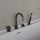 Миниатюра изображения товара Комплект смесителей Oliveeka OL-669017+88239017-BGM (матовый оружейный металл)
