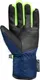 Миниатюра изображения товара Перчатки лыжные Reusch Dan R-Tex XT / 6561213-7712 (р.5, Black/Dress Blue/Neon Green)
