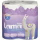 Миниатюра изображения товара Туалетная бумага Snow Lama с тиснением и ароматом амбра-ваниль 3 слоя (4рул)