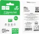 Миниатюра изображения товара Карта памяти Hoco TF UHS-I Memory Card Class 10 64GB