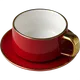 Миниатюра изображения товара Чашка с блюдцем Модифай T2H52CupS01 (красный)