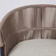 Миниатюра изображения товара Стул AksHome Ivy ( светло-бежевый UF995-02/черный)