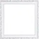 Миниатюра изображения товара Рамка Keep Memories Artex Bray 30x30см / 11009082 (белый/серебристый)